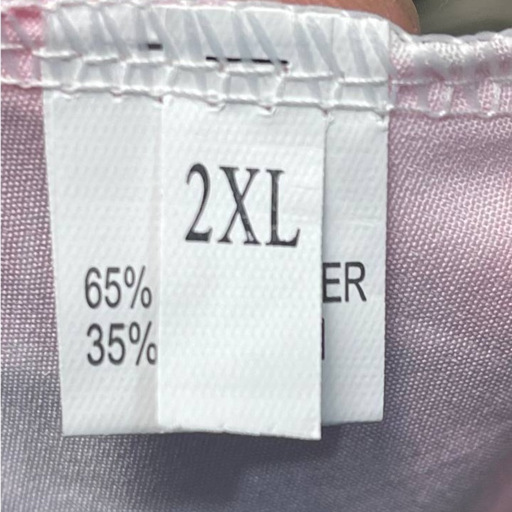 Barbie Pink Gingham Plaid Sz XL Ruched Waist Ruffles Barbiecore‎ Cosplay Y2K - Picture 6 of 6